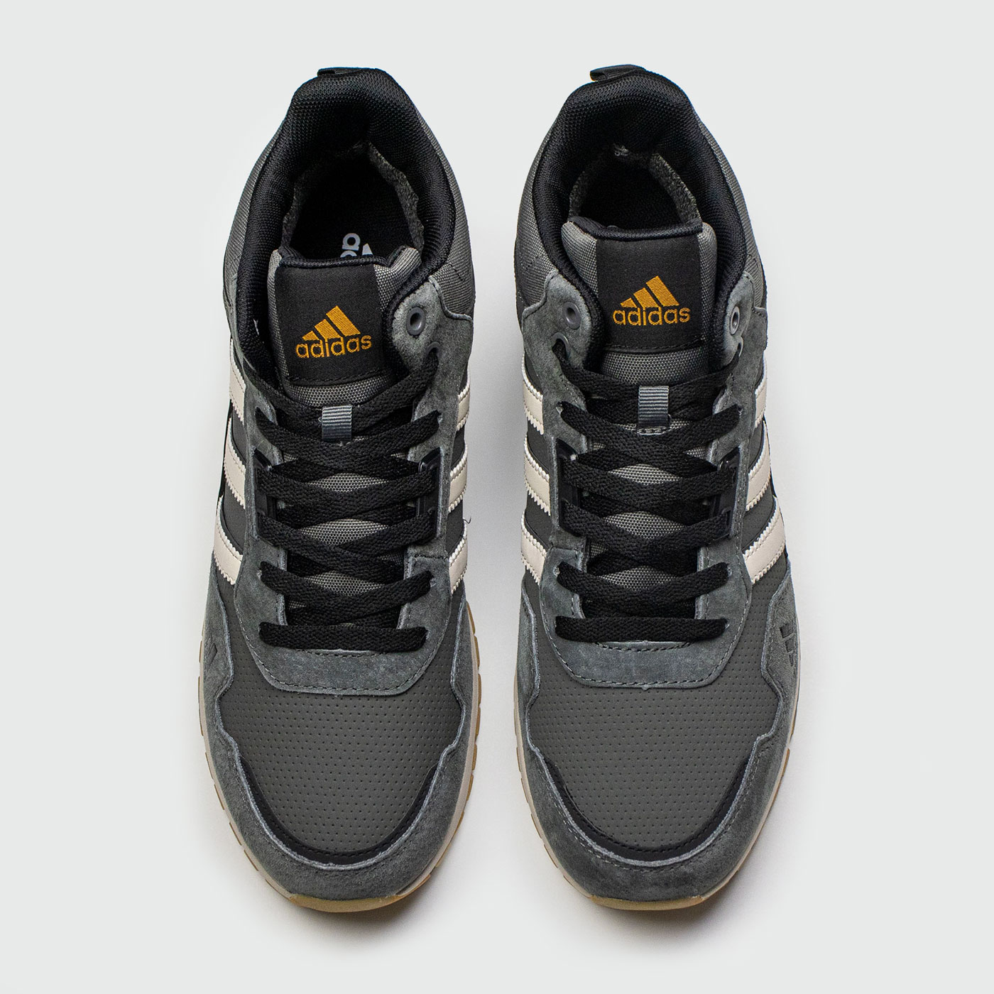 Кроссовки Adidas Retropy F2 Mid Grey / Gum Thermo