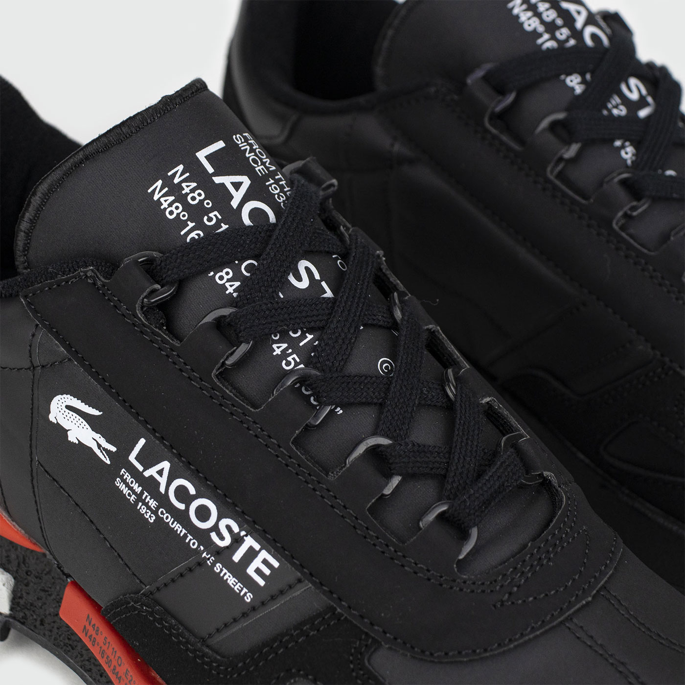 Кроссовки Lacoste Elite Active 224 Black Red