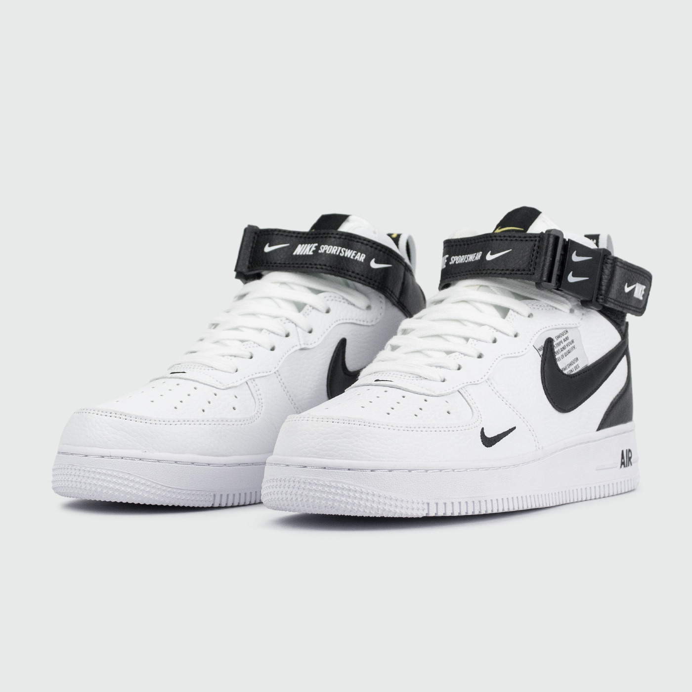 Кроссовки Nike Air Force 1 Mid LV8 Utility White / Black Кроссовки Nike Air Force 1 Mid LV8 Utility White / Black