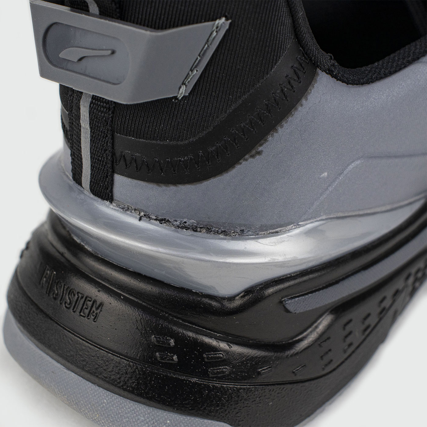 Кроссовки Puma RS-FAST UNMARKED Black Grey Кроссовки Puma RS-FAST UNMARKED Black Grey