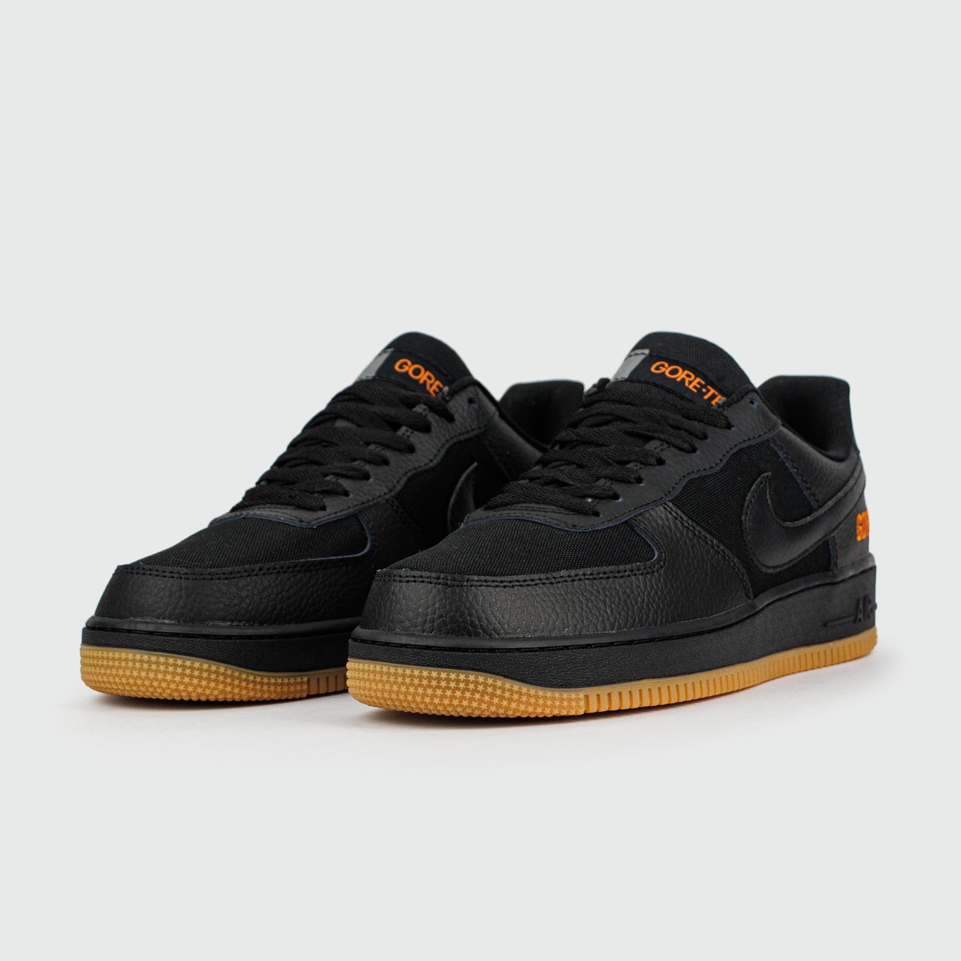Кроссовки Nike Air Force 1 Low Gore-tex Black / Gum new