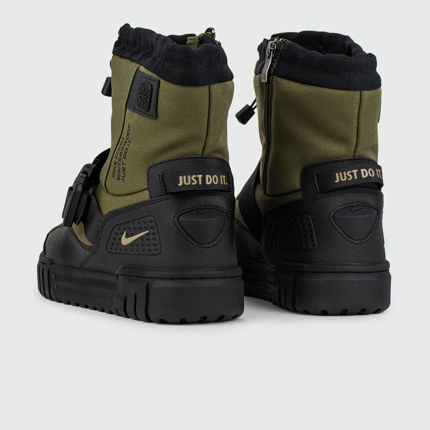 Сапоги Nike Winterproof Green Black with Fur