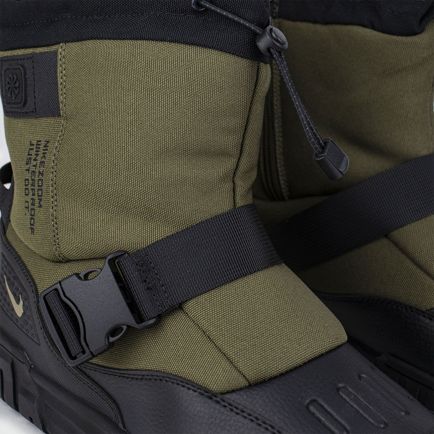 Сапоги Nike Winterproof Green Black with Fur