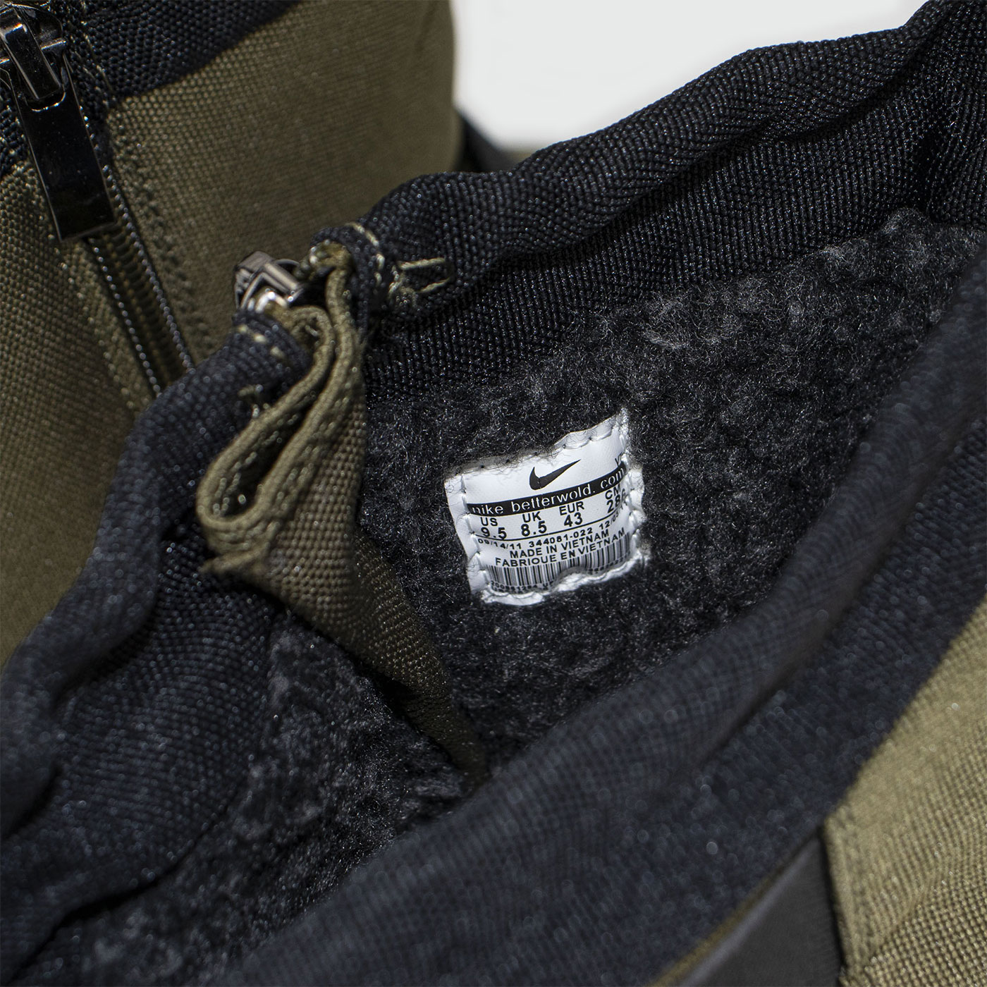 Сапоги Nike Winterproof Green Black with Fur