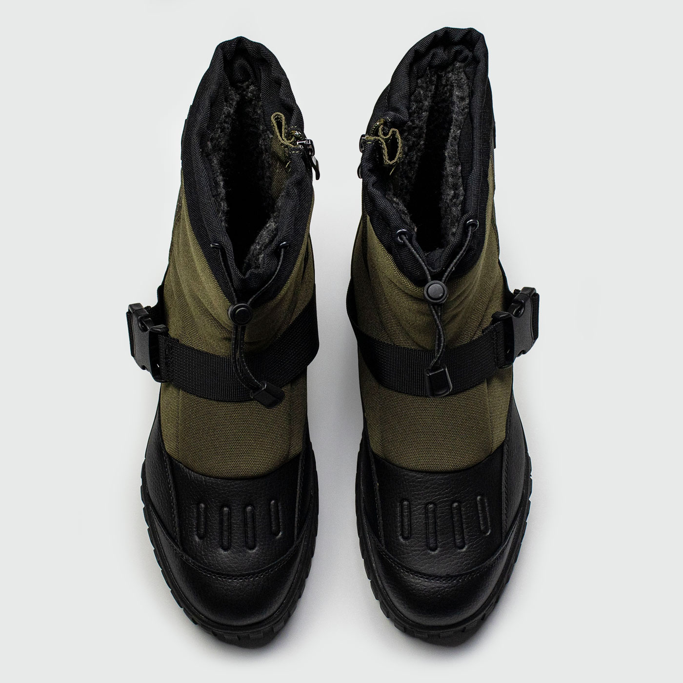 Сапоги Nike Winterproof Green Black with Fur