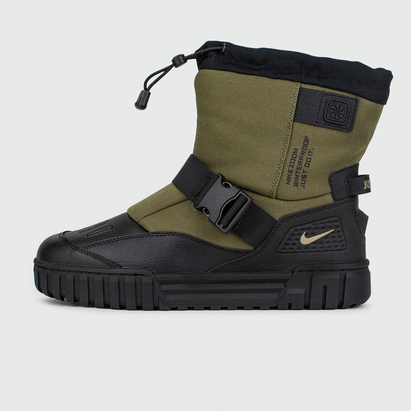 Сапоги Nike Winterproof Green Black with Fur