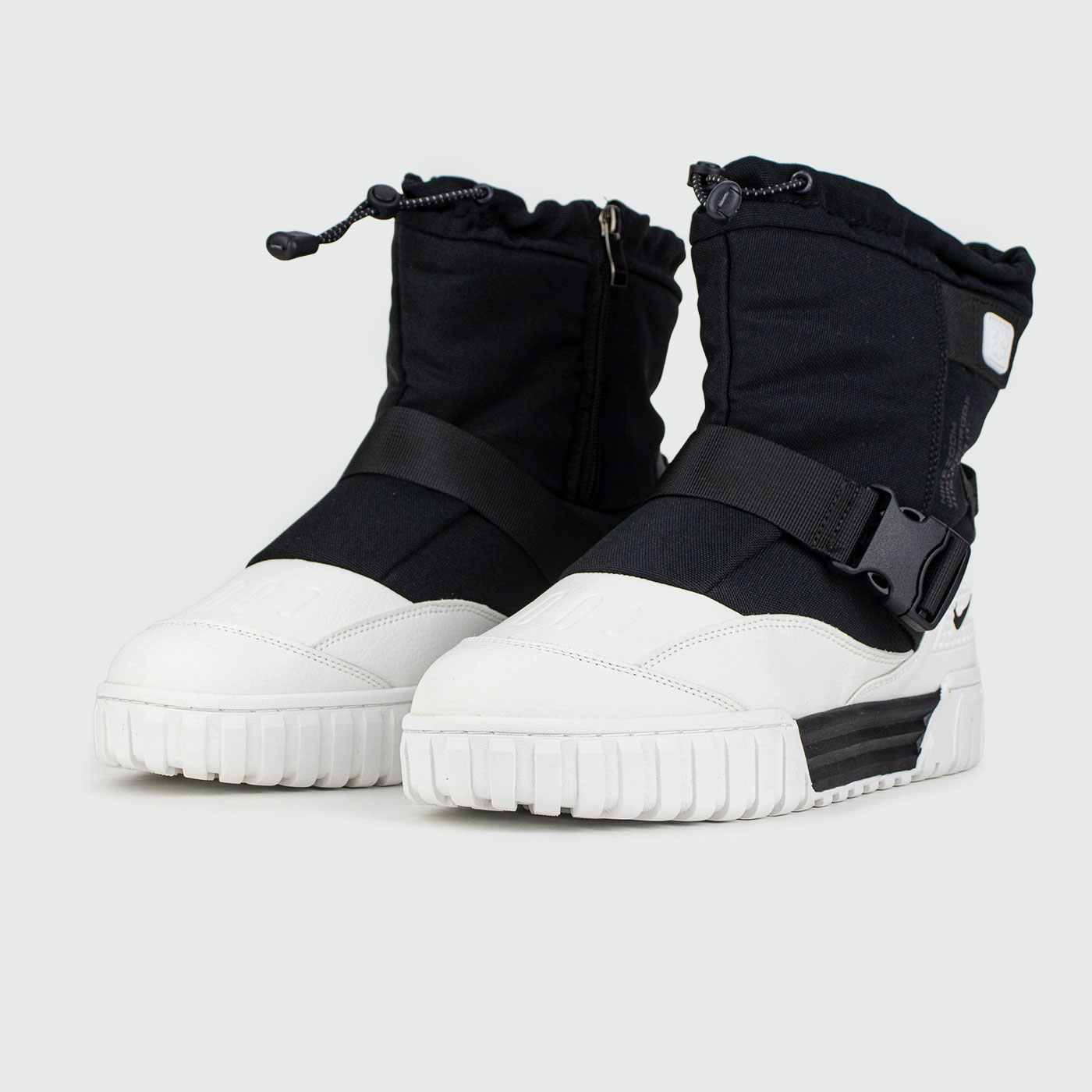 Сапоги Nike Winterproof White Black with Fur
