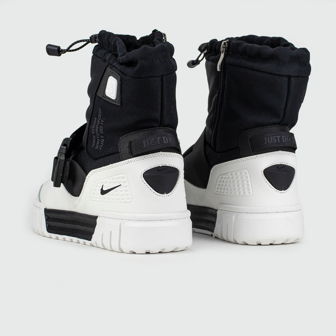 Сапоги Nike Winterproof White Black with Fur