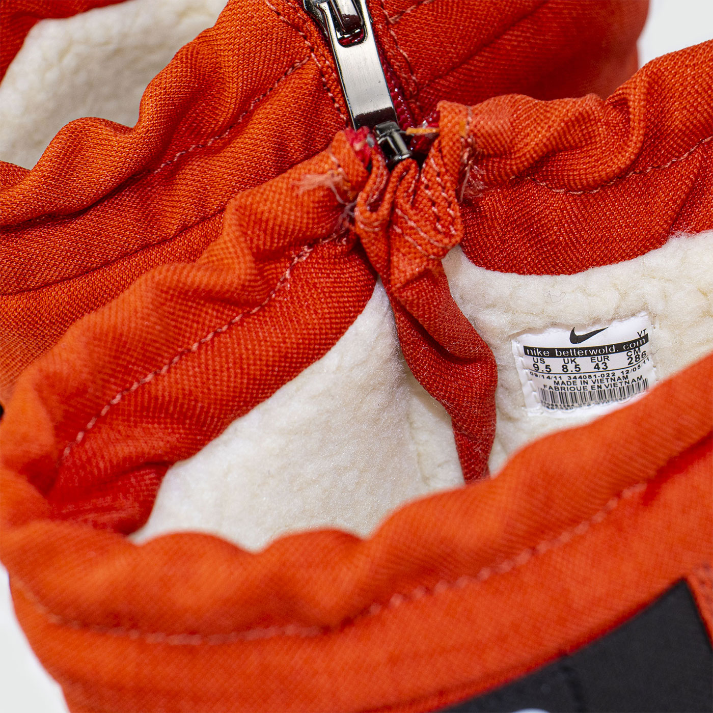 Сапоги Nike Winterproof White Red with Fur