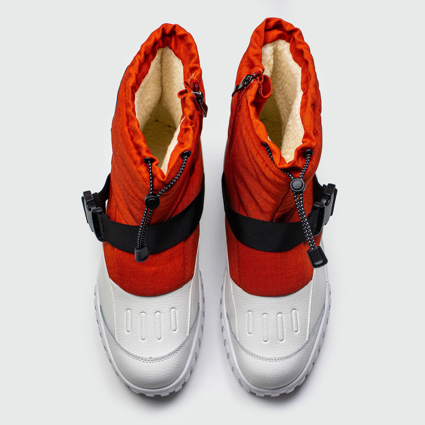 Сапоги Nike Winterproof White Red with Fur