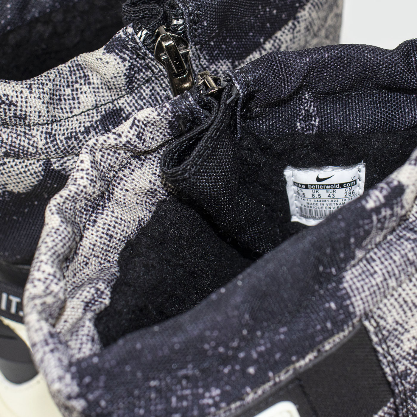 Сапоги Nike Winterproof Grey Camo with Fur
