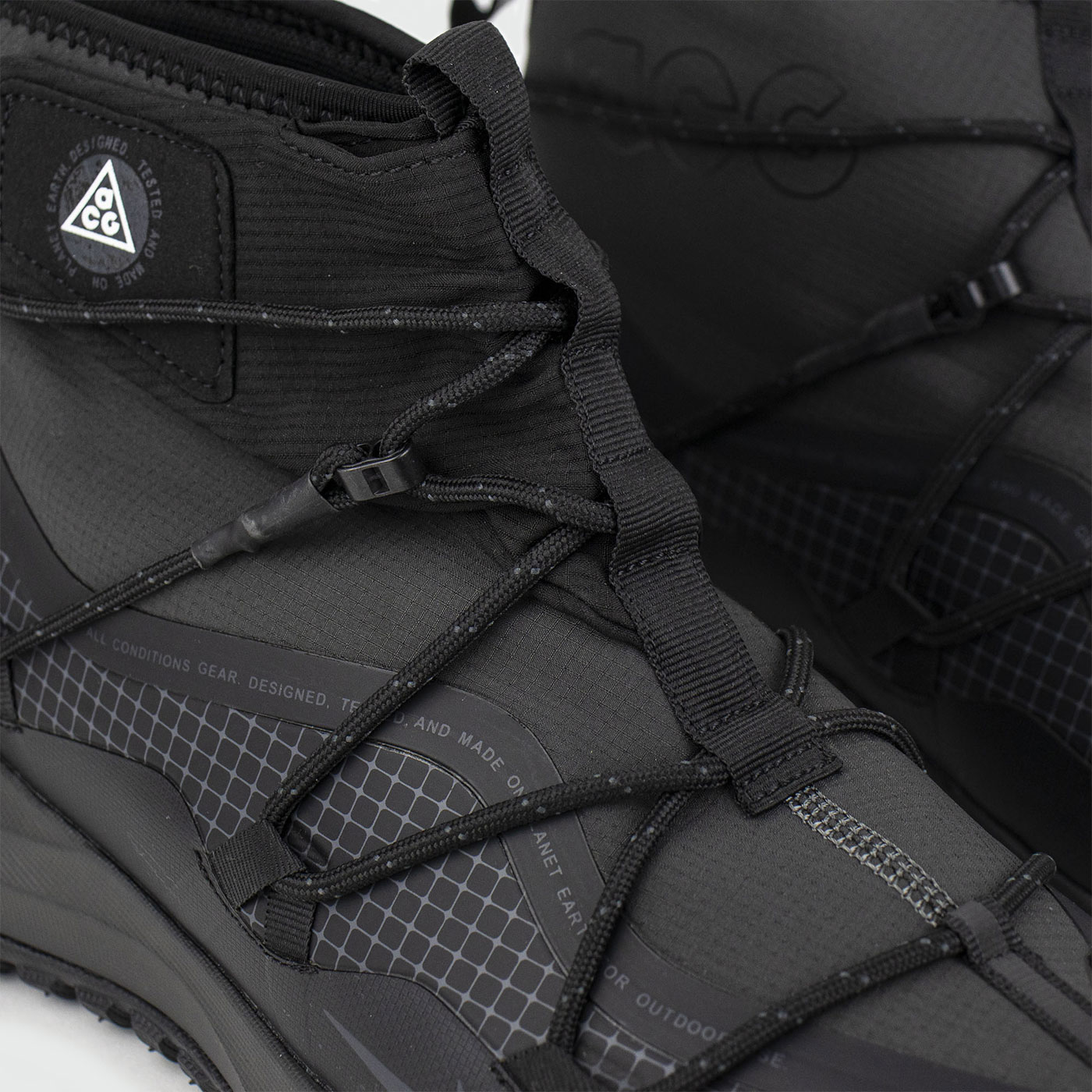 Кроссовки Nike ACG Mountain Fly Mid Grey Black with Fur
