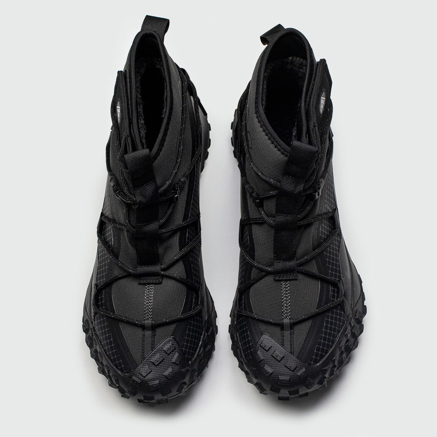 Кроссовки Nike ACG Mountain Fly Mid Grey Black with Fur