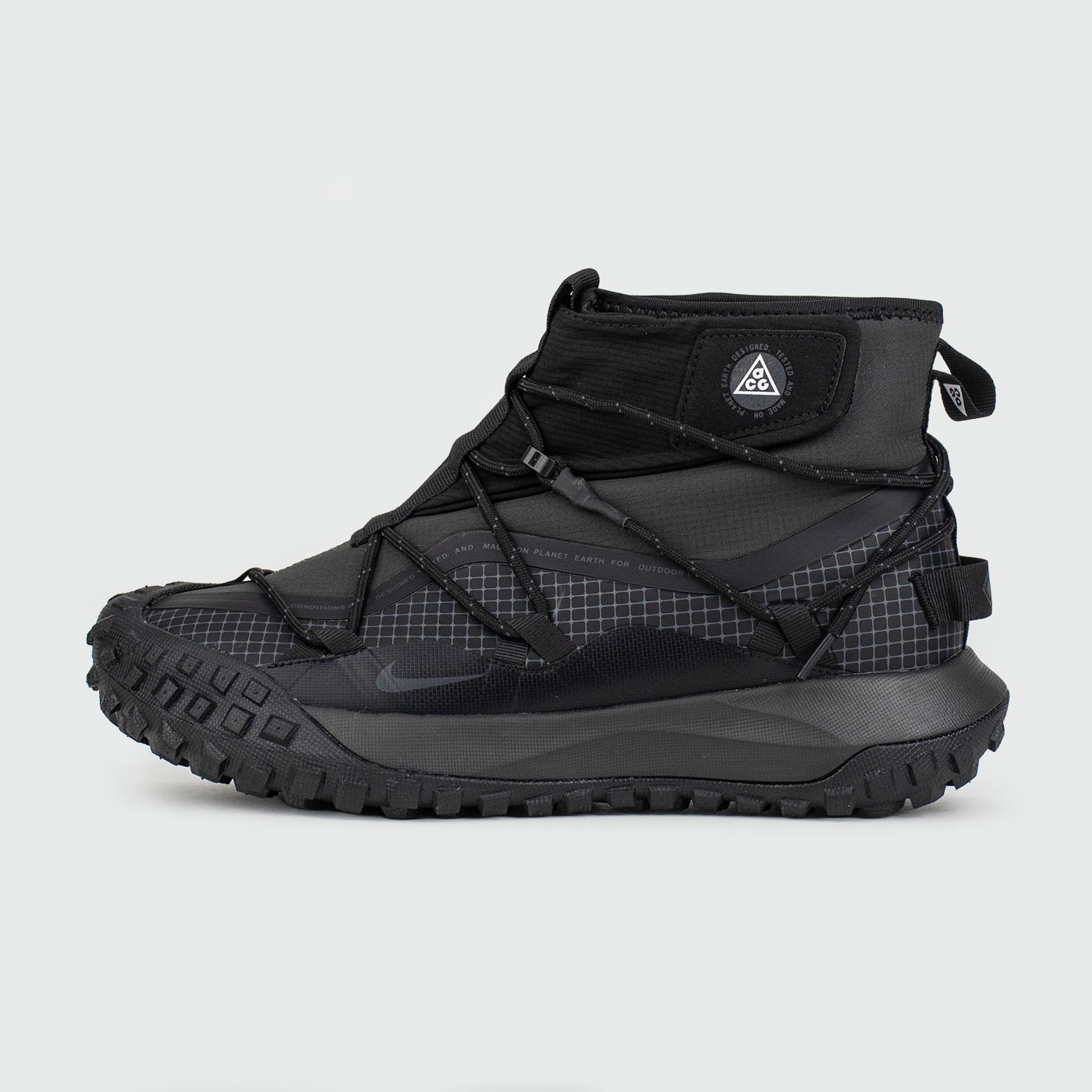 Кроссовки Nike ACG Mountain Fly Mid Grey Black with Fur