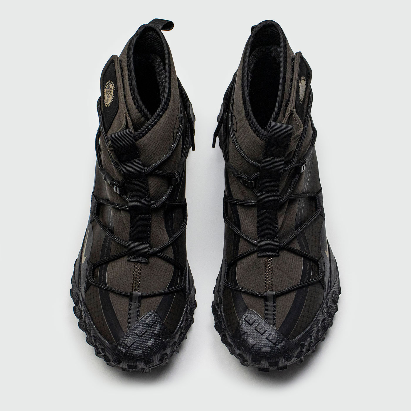 Кроссовки Nike ACG Mountain Fly Mid Brown Black with Fur