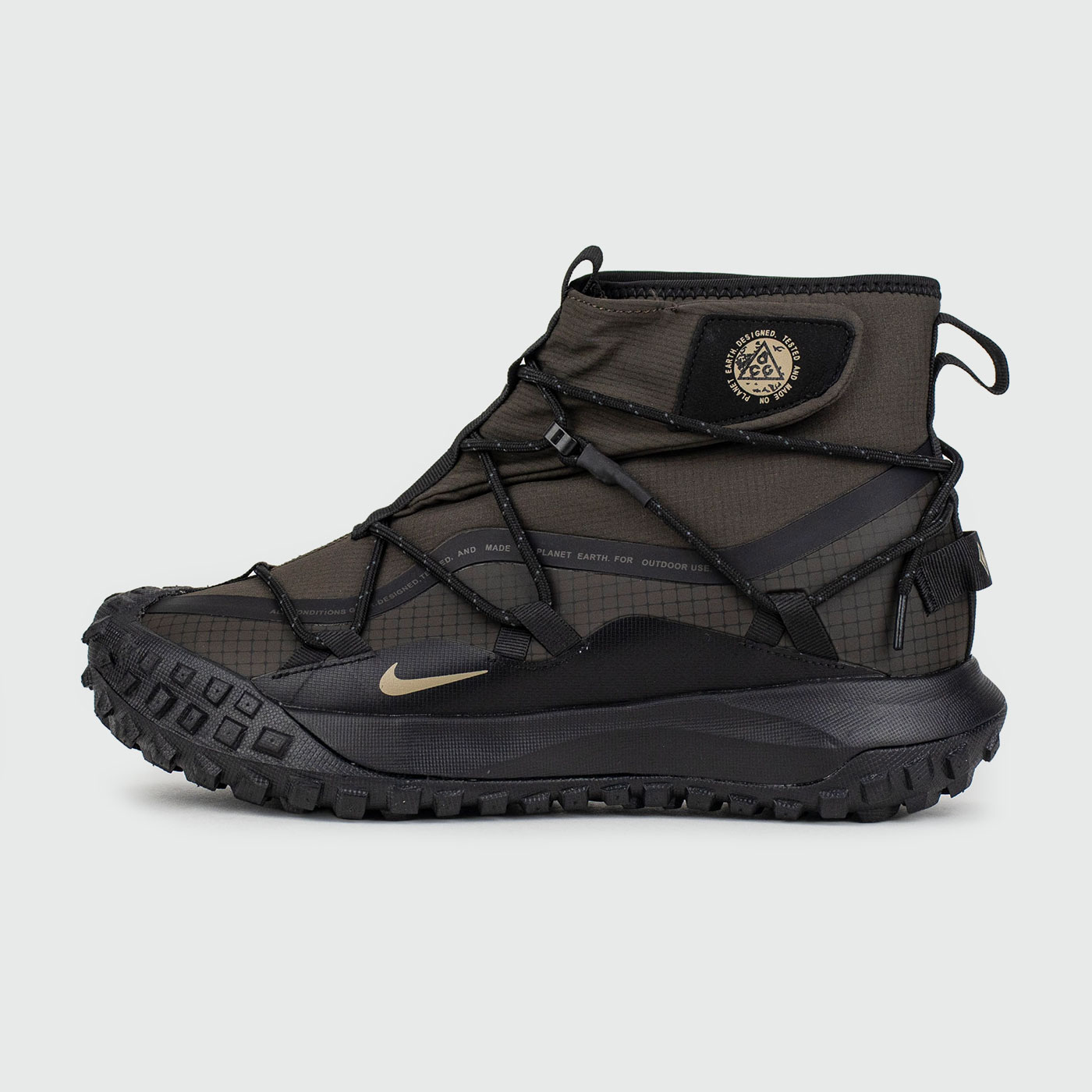 Кроссовки Nike ACG Mountain Fly Mid Brown Black with Fur