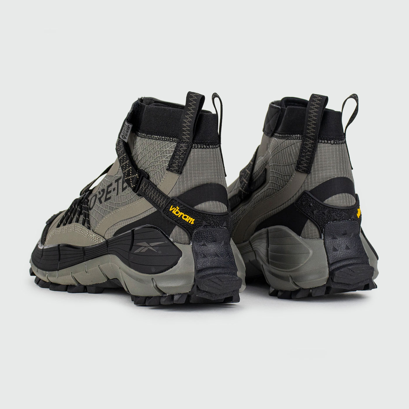 Кроссовки Reebok Zig Kinetica II Edge Hi Grey Thermo