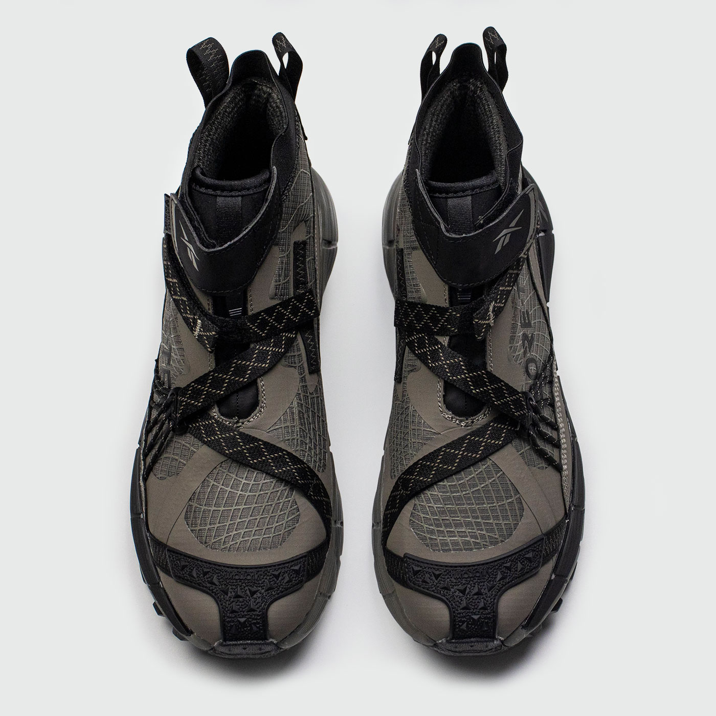 Кроссовки Reebok Zig Kinetica II Edge Hi Grey Thermo