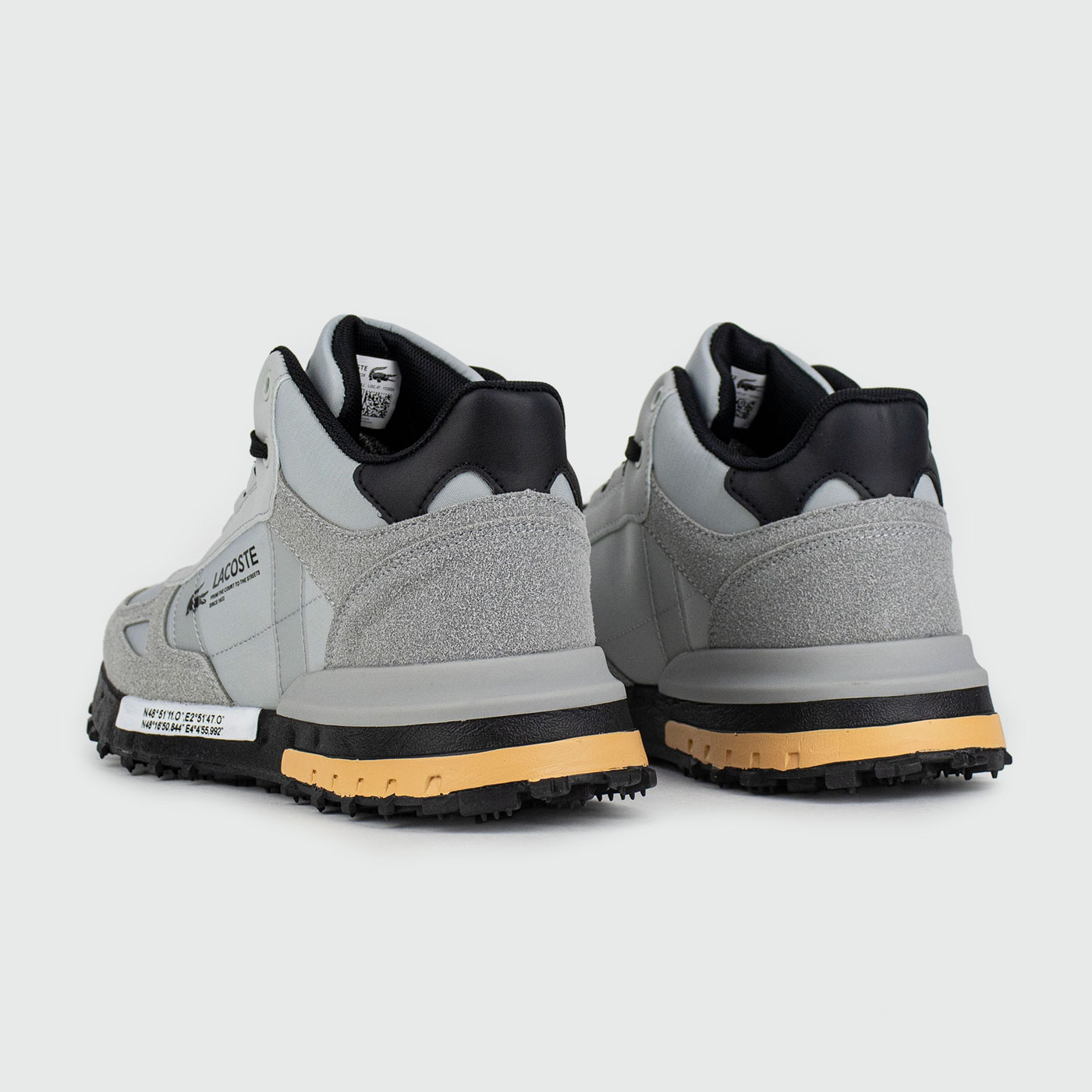 Кроссовки Lacoste Elite Active 224 Mid Grey Black Thermo Кроссовки Lacoste Elite Active 224 Mid Grey Black Thermo