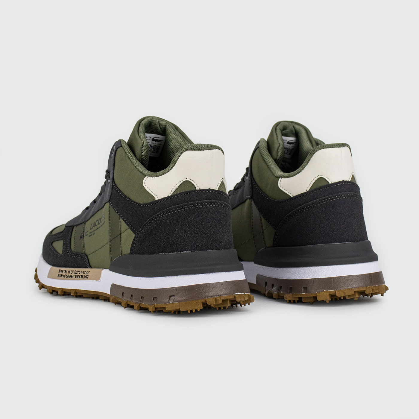 Кроссовки Lacoste Elite Active 224 Mid Green Thermo Кроссовки Lacoste Elite Active 224 Mid Green Thermo