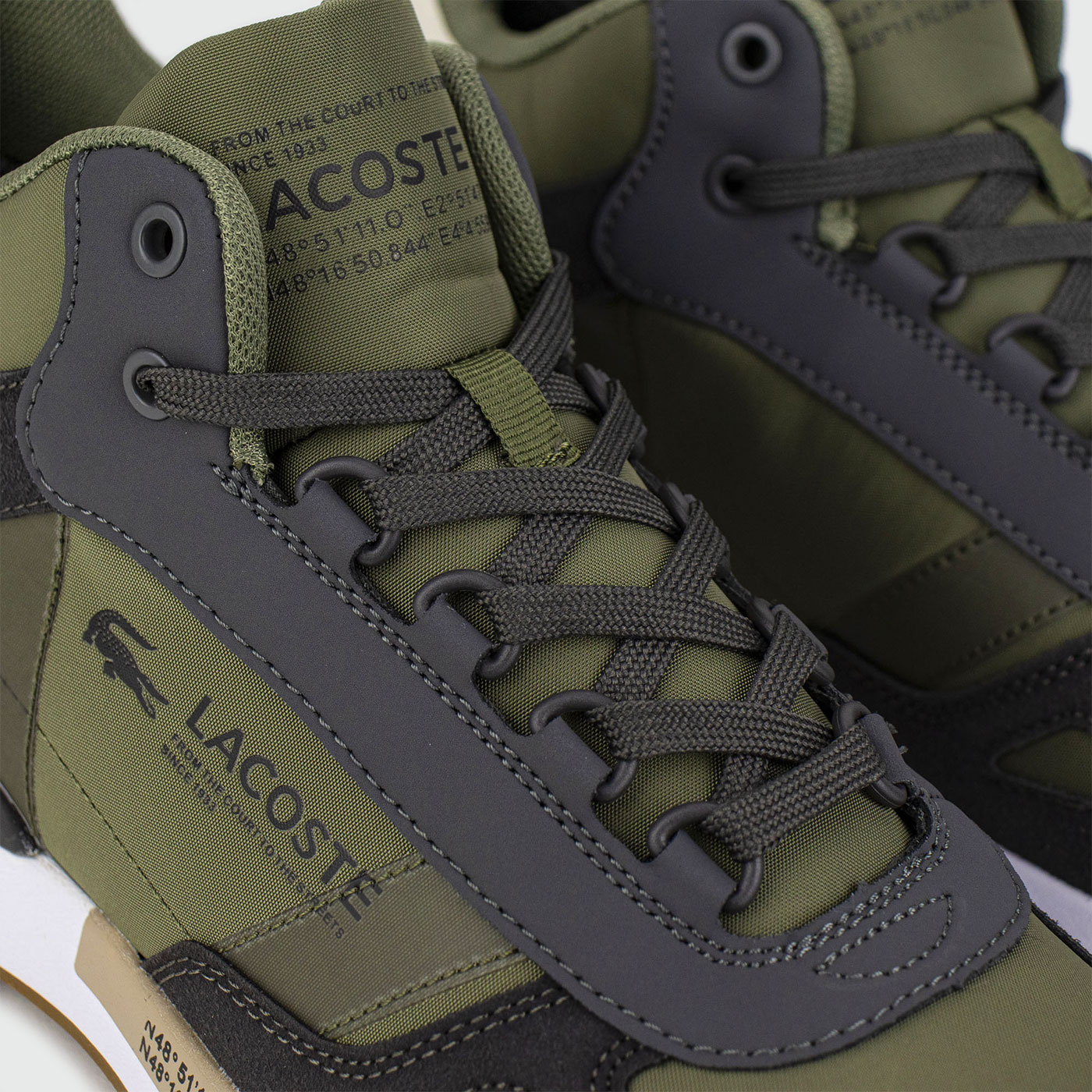 Кроссовки Lacoste Elite Active 224 Mid Green Thermo Кроссовки Lacoste Elite Active 224 Mid Green Thermo