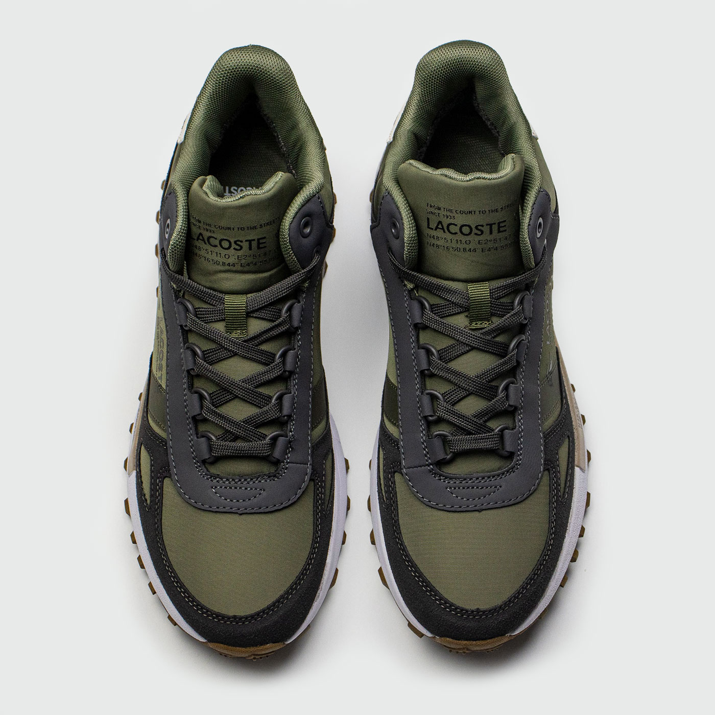 Кроссовки Lacoste Elite Active 224 Mid Green Thermo Кроссовки Lacoste Elite Active 224 Mid Green Thermo