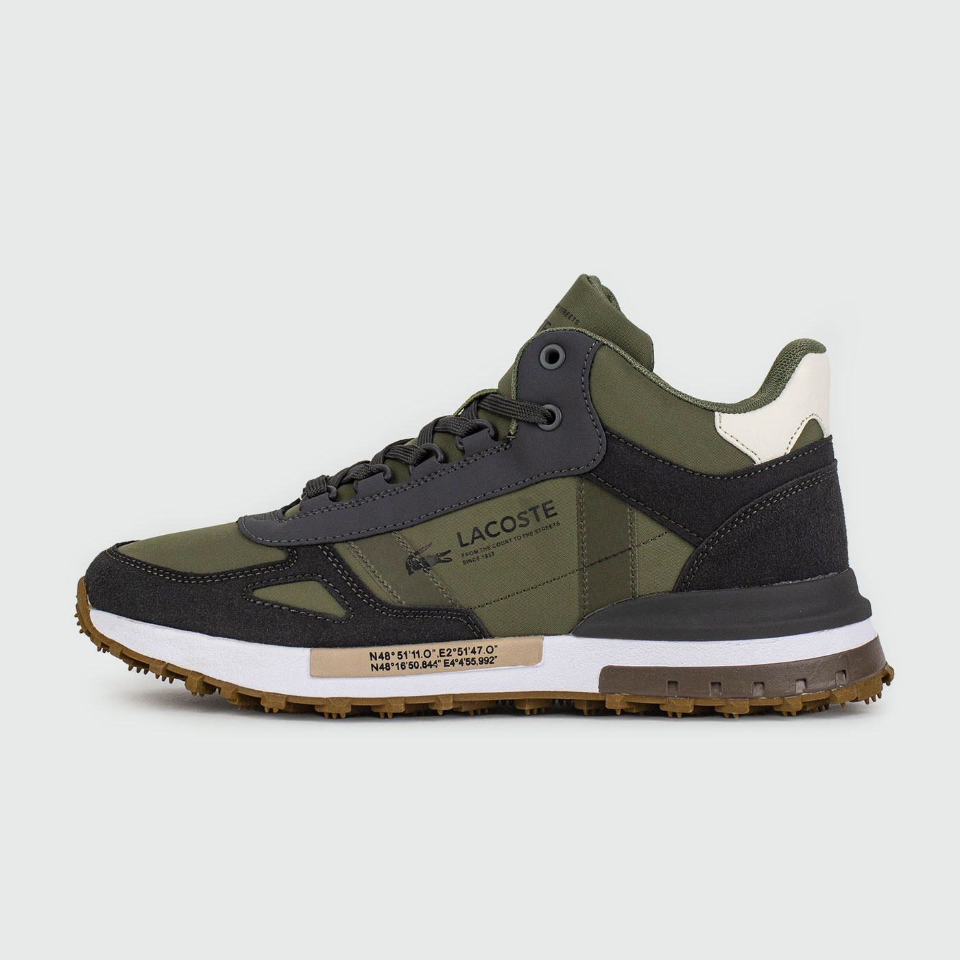 Кроссовки Lacoste Elite Active 224 Mid Green Thermo Кроссовки Lacoste Elite Active 224 Mid Green Thermo