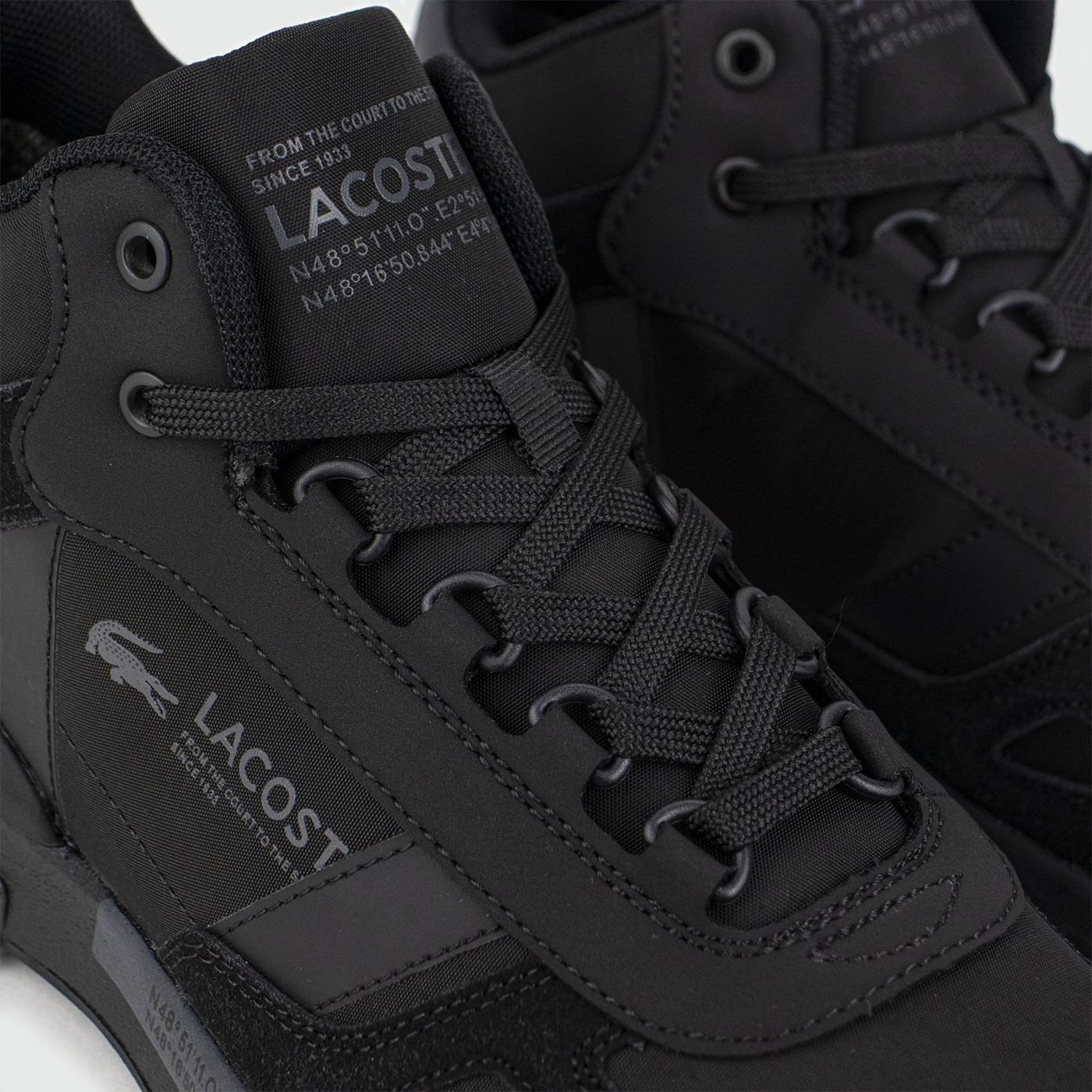 Кроссовки Lacoste Elite Active 224 Mid Black Thermo Кроссовки Lacoste Elite Active 224 Mid Black Thermo