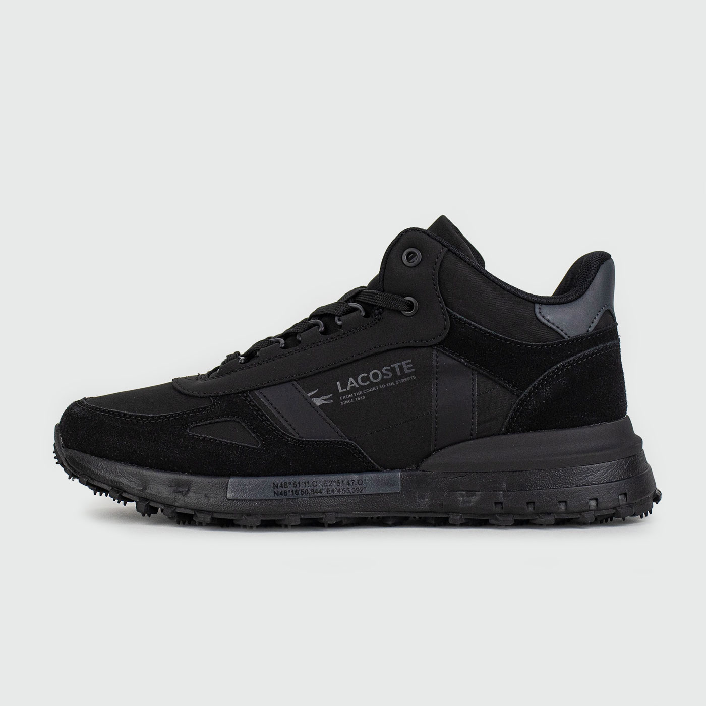 Кроссовки Lacoste Elite Active 224 Mid Black Thermo Кроссовки Lacoste Elite Active 224 Mid Black Thermo
