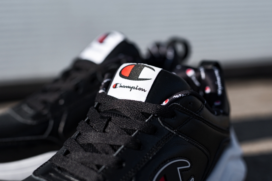 champion 93 eighteen black suede